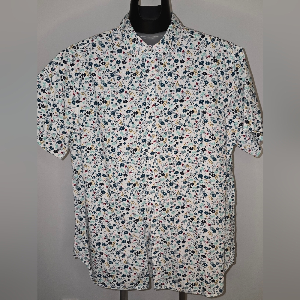 Denim&Flower Dress Shirt